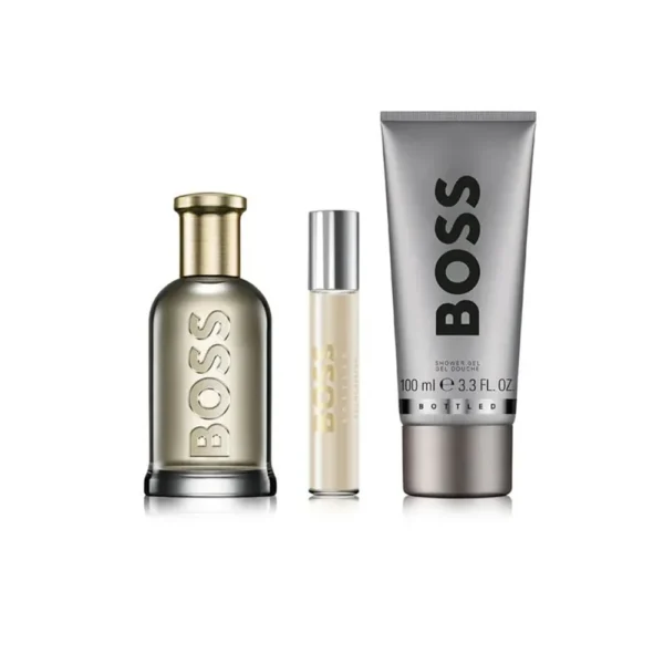 Cofre Hugo Boss Bottle Edp 100ml + Minitalla 10ml + Gel De Ducha 100ml