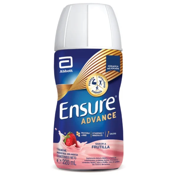 Complemento Ensure Advance Frutilla 220ml