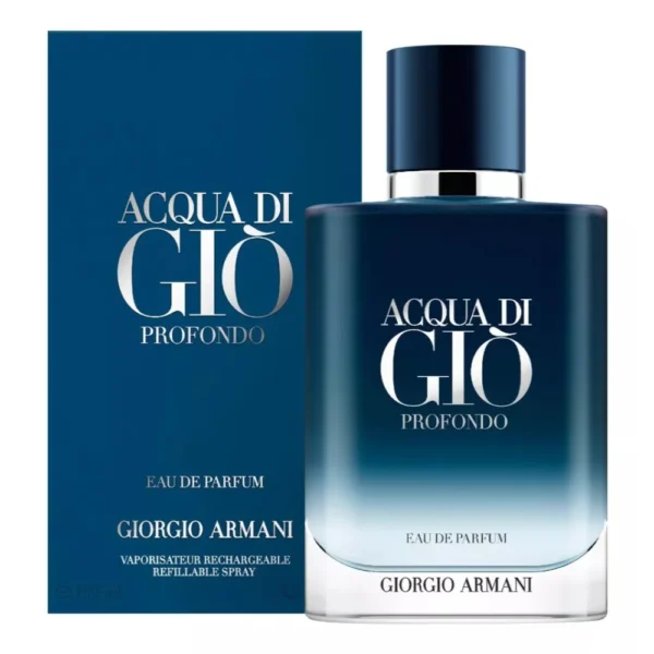 Perfume Armani Acqua Di Gio Profondo Edp 50ml Edición Limitada