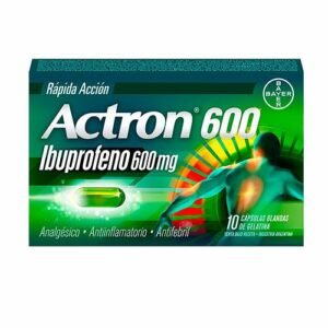 Actron 600mg 10 cap. blandas